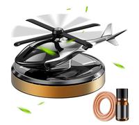 Helicopter Car Air Fresheners - Helicopter Solar Car Air Freshener,Dashboard Helicopter Fragrance Diffuser | Car Air Freshener Solar Power Plane Fragrance Diffuser for SUV, Truck