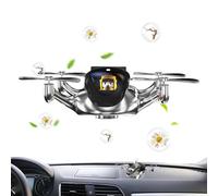 Helicóptero Aromatherapie Para Automóvil: Hélice Sostenible, Decoraciones De Olores, Accesorio De Automóviles | Ambientador De Aire De Energía Solar Con Diseño Giratorio Y Aroma Fresco Para La Decorac