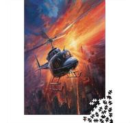 Helicóptero de comMurciélagose Puzzle Adulto 1000 Piezas Juegos Desafiantes Rompecabezas Regalo Juego EduGatosivo Un Regalo para Todas Las Mujeres Y Hombres 1000 Piezas 1000pcs (75x50cm)