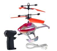 Helicóptero De Control Remoto - Avión Teledirigido Resistente Al Viento para Niños,Aeronave Recargable para Niños Niñas Estudiantes Adolescentes Aficionados
