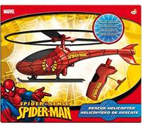 Helicóptero De Rescate De Spiderman Marvel Rojo Y Azul