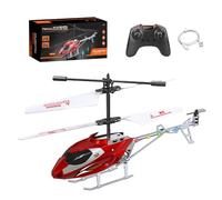 Helicóptero Flying RC - Mini juguete para principiantes para principiantes | Copter de navegación fácil con balance automático, marco liviano, luces LED, hélices seguras para entrenamiento infantil, t