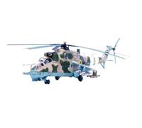 Helicóptero Mi-24P 1:72, producto acabado de aleación ucraniana Bombarderos