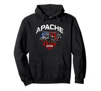 Helicóptero Militar - Apache Gunship Sudadera con Capucha