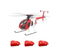 Helicóptero RC 1/16, F119S MD500 Little Bird, 2,4 GHz, 9 canales, modelo de helicóptero sin escobillas con GPS, modo de vuelo 6G/3D, LED y control preciso, regalo para adultos, RTF