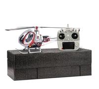 Helicóptero RC de 2.4 G, kit de modelo de helicóptero RC realista de aleación con 3 cuchillas sin barra para diversión y aprendizaje de los niños, controlador de vuelo H1 PRO, posicionamiento GPS