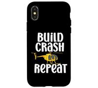 Helicóptero RC Helicóptero Modelo Helicóptero de control remoto Carcasa para iPhone X/XS