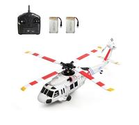 Helicóptero RC K270 UH-60L Black Hawk para adultos, helicóptero militar RC 4CH 2.4G con flujo óptico y retención de altitud, modelo de avión giroscopio de 6 ejes Flybarless con acelerador ajustable