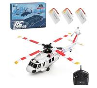Helicóptero RC WL K270 UH-60L 2.4G 4CH Flybarless modelo realista de helicóptero con flujo óptico, ajuste barométrico de altura y ajuste de palanca de gas izquierda/derecha para adultos principiantes