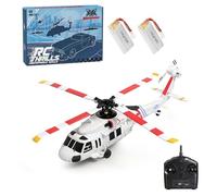 Helicóptero RC WL K270 UH-60L 2.4G 4CH Flybarless modelo realista de helicóptero con flujo óptico, ajuste barométrico de altura y ajuste de palanca de gas izquierda/derecha para adultos principiantes
