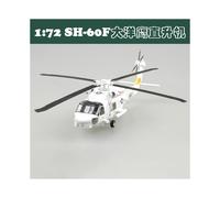 Helicóptero SH-60F USAF de plástico ABS a escala 1:72, réplica Easymodel 37090, modelo de juguete para