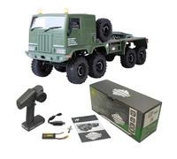 Helidirect HobbyPlus 1/18 RC Crawler CR18P Terranaut 8x8 RC Truck Control remoto Coche con bloqueo completo 8WD RTR Dirección activa en todas las ruedas 2 velocidades Cabrestante