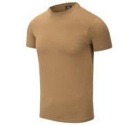 Helikon Algodon Organico Camiseta Slim Hombre Manga Corta Deporte Sencillo Coyot