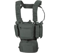 Helikon Chaleco Táctico Training Mini Rig MOLLE Táctico Airsoft PALS Shadow Grey