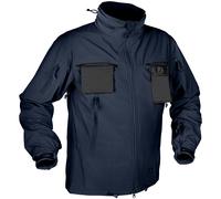 Helikon Cougar Táctico Softshell Windblocker Chaque Hombre Seguridad Azul Marino