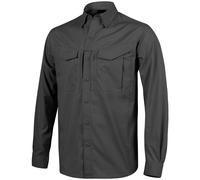 Helikon Defender Mk2 Largo Manga Camiseta Hombre Militar Policía Seguridad Negro