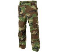 Helikon Genuino BDU Pantalones Polycotton Ripstop Woodland tamaño L