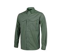 Helikon Hombre Defender Mk2 Manga Larga Camiseta Verde Oliva tamaño S