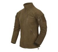Helikon Hombres Alpha Táctico Chaqueta Cuadrícula Vellón Coyote tamaño S