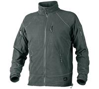 Helikon Hombres Alpha Táctico Chaqueta Cuadrícula Vellón Sombra Gris tamaño S
