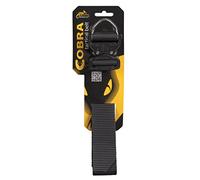 Helikon Hombres Cobra D-Ring (FX45) Táctica Cinturón Negro tamaño XXL (140cm)
