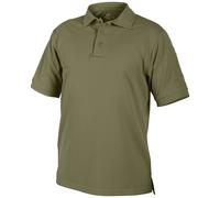 Helikon Línea Táctica Urbana Hombres Camisa Polo Manga Topcool Adaptive Verde