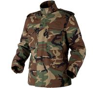Helikon M65 Genuino Campo Militar Chaqueta Ejército Combate Parka Woodland Camo