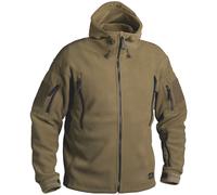 Helikon Patriota Táctico Para Hombre Con Capucha De Lana Ejército Chaqueta Polar