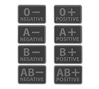 Helikon sangg Patch Set de 2 negro 0-