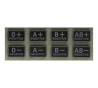 Helikon Sangre Parche Set de 2 Negro A-