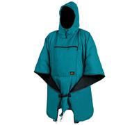 Helikon Swagman Roll Aislado Poncho Abrigo Capucha Climashield Apex Aqua Blue