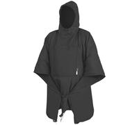 Helikon Swagman Roll Aislado Poncho Liner Abrigo Capucha Climashield Apex Negro
