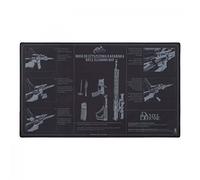 Helikon-Tex Alfombrilla de Limpieza de Rifle Negra