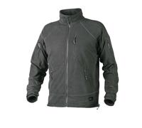 Helikon Tex Alpha Táctica Chaqueta Rejilla Polar Exterior Sombra Gris Medio