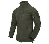 Helikon-Tex Alpha Tactical - Chaqueta de forro polar para chicos Alpha Tactical - Grid (1 unidad), color verde oliva