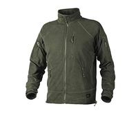 Helikon-Tex Alpha Tactical - Chaqueta de forro polar para chicos Alpha Tactical - Grid (1 unidad), color verde oliva