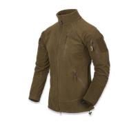 Helikon-Tex Alpha Tactical Jacket - Grid Fleece - Coyote, L