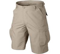 Helikon-Tex BDU - Pantalones cortos de algodón Ripstop, color caqui, caqui, small