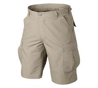 Helikon-Tex BDU - Pantalones cortos de algodón Ripstop, color caqui, caqui, small