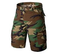 Helikon-Tex BDU - Pantalones cortos de polialgodón Ripstop, Us Woodland