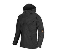 Helikon-Tex Bushcraft PILGRIM Anorak - Chaqueta para exteriores, color negro, Negro-01, L