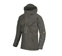 Helikon-Tex Bushcraft PILGRIM Anorak - Chaqueta para exteriores, color negro, Taiga Verde, XL