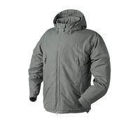 Helikon-Tex Chaqueta de invierno ligera de nivel 7, ClimaShield Apex, gris claro, verde, M