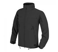 Helikon-Tex Cougar QSA + HID - Chaqueta cortavientos Soft Shell, color negro, Negro , L