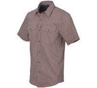 Helikon-Tex Covert Concealed Carry Manga Corta Camisa Hombre Dirt Red Checkered