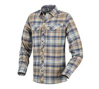 Helikon-Tex Defender Mk2 Pilgrim - Camisa de Manga Larga con diseño de Cuadros, Ginger Plaid, S