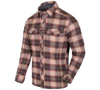 Helikon-Tex Defender Mk2 Pilgrim Hombres Manga Larga Camisa Cámping Rust Plaid