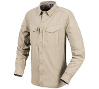 Helikon-Tex Defender Mk2 Tropical Hombre Manga Larga Camisa Turismo Silver Mink