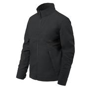 Helikon-Tex Greyman Urban Line - Chaqueta para hombre, chaqueta, chaqueta, 5 bolsillos, cremallera, abrigos chaquetas, chaquetas de primavera, chaqueta bombardero, Negro , XS
