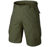 Helikon-Tex Hombre BDU Pantalones Cortos Polycotton Ripstop Verde Oliva tamaño L